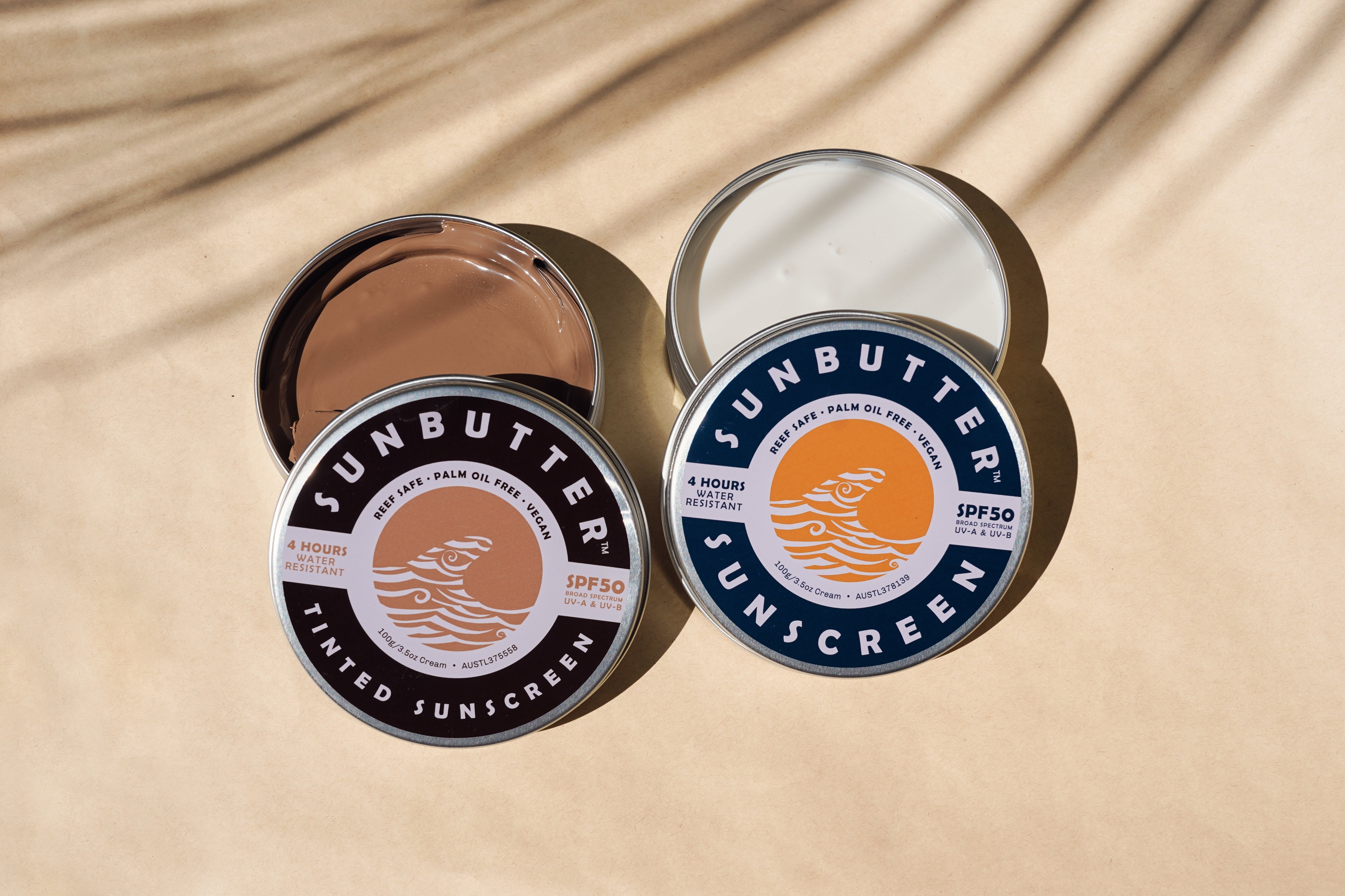 Original and Tinted SPF50 Bundle SunButter Skincare 