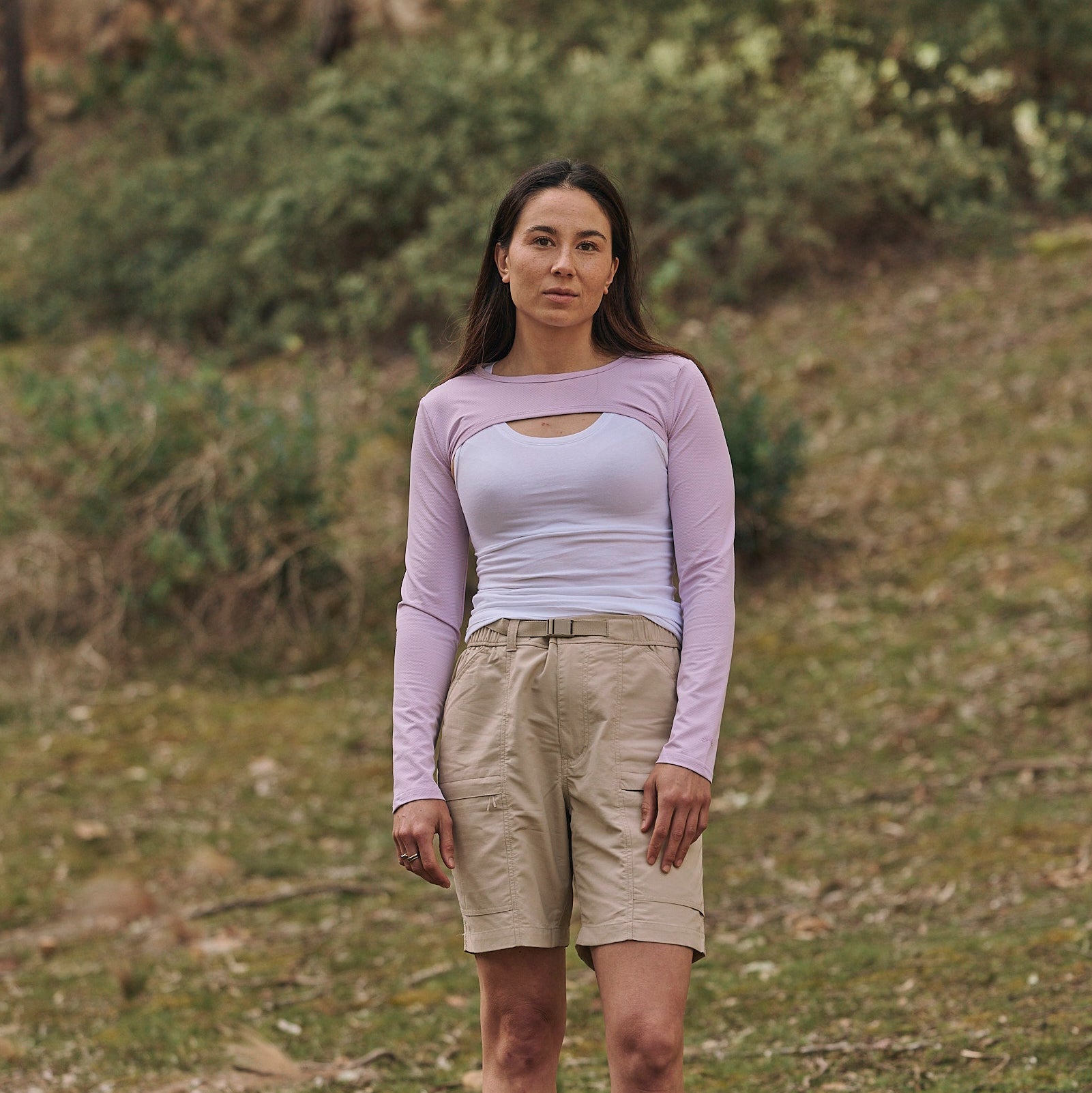 Sun Ray Shady Shoulders UPF50+ Sun Shrug arms sleeves protection bolero lilac