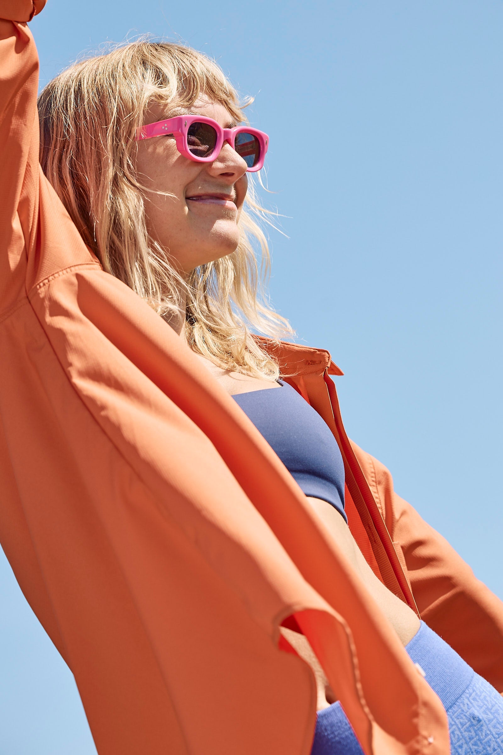 Sun Ray UPF50+ Sun Protection Clothing Sun Shirt Burnt Orange