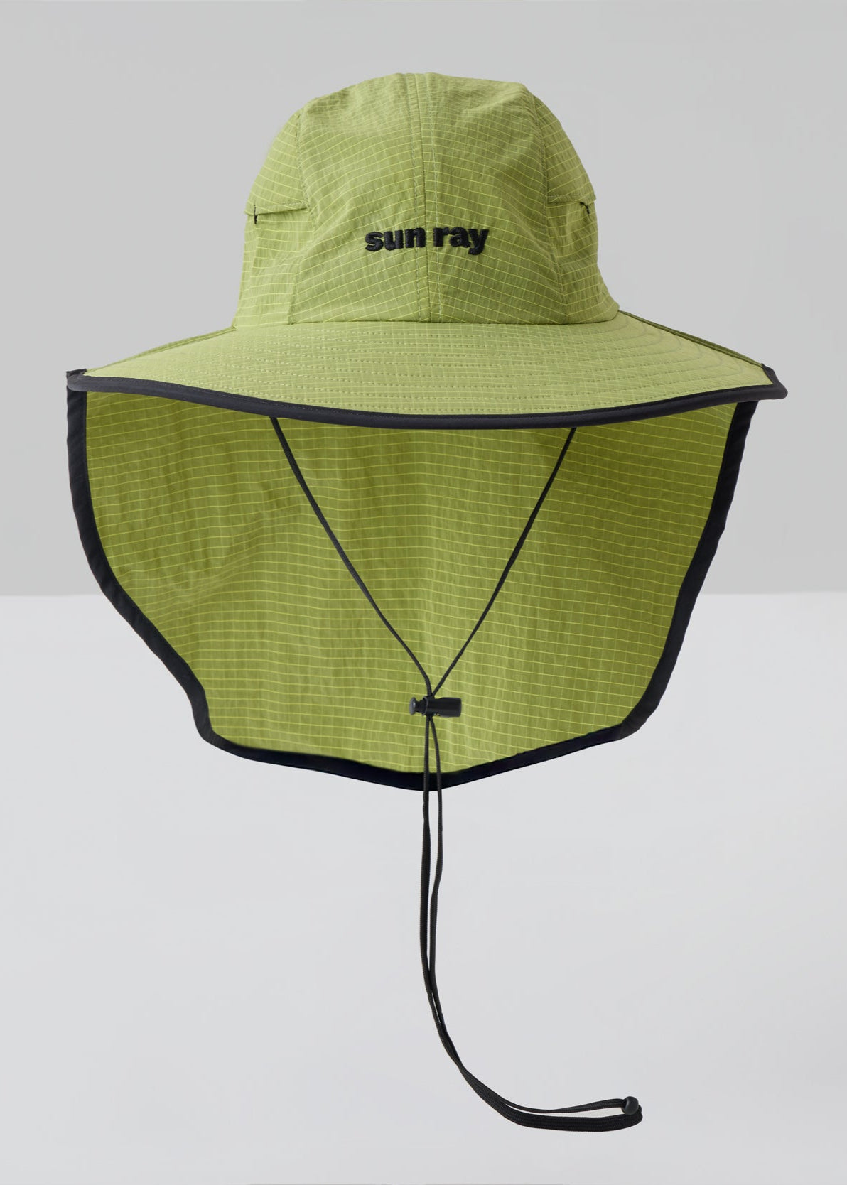 Sun ray green sun protection UPF50+ seriously shady hat with neck cover