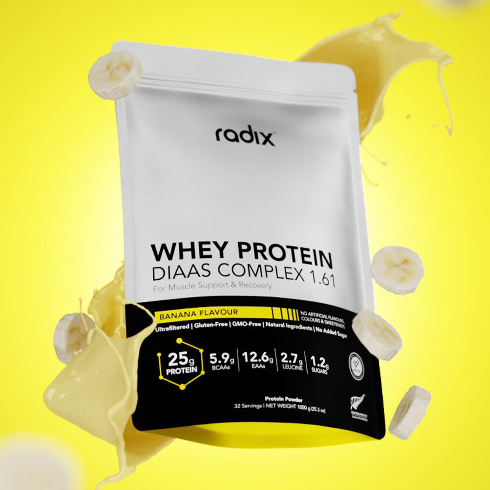 Whey Protein DIAAS Complex 1.61 - 1kg Bag / Banana