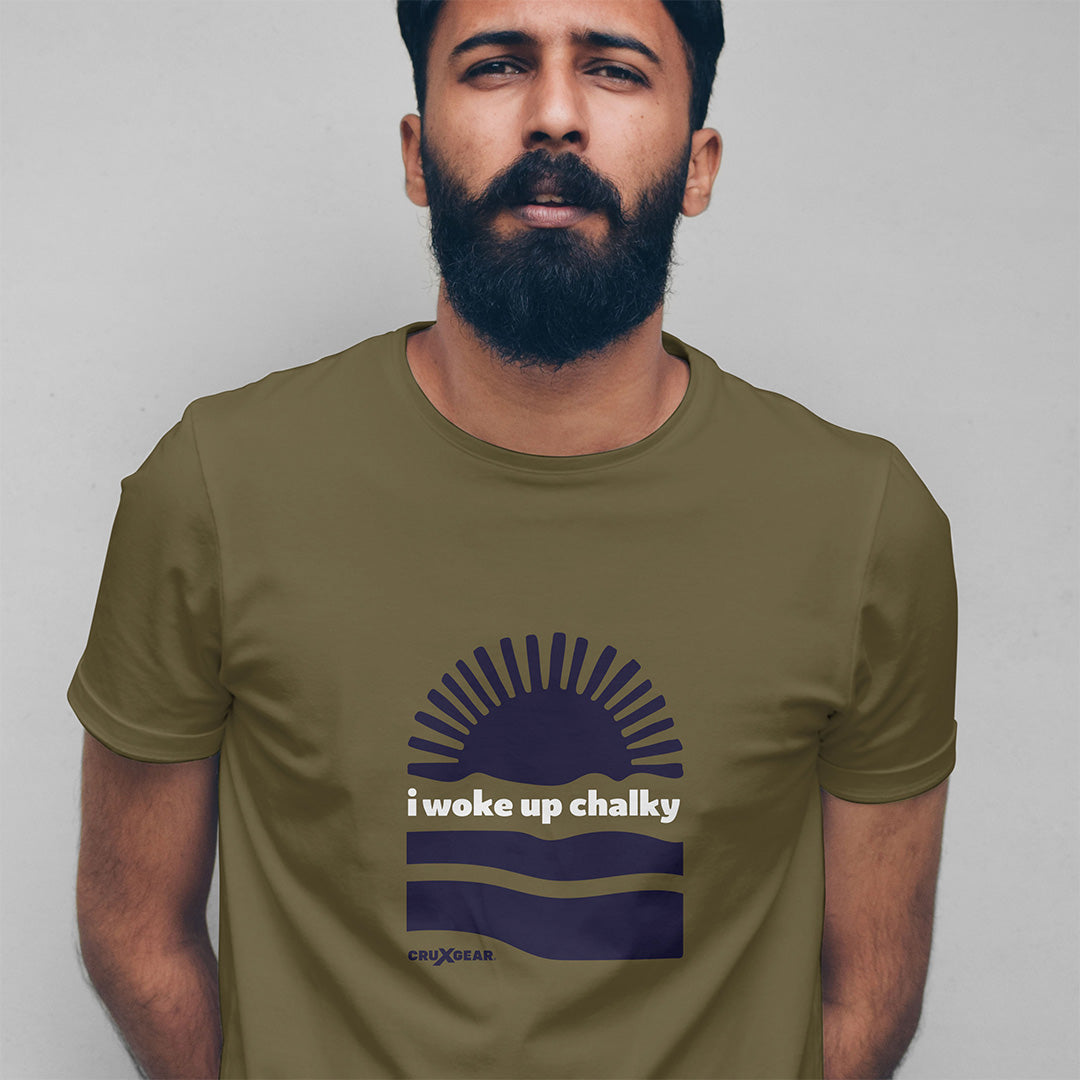 Woke Up Chalky Tee