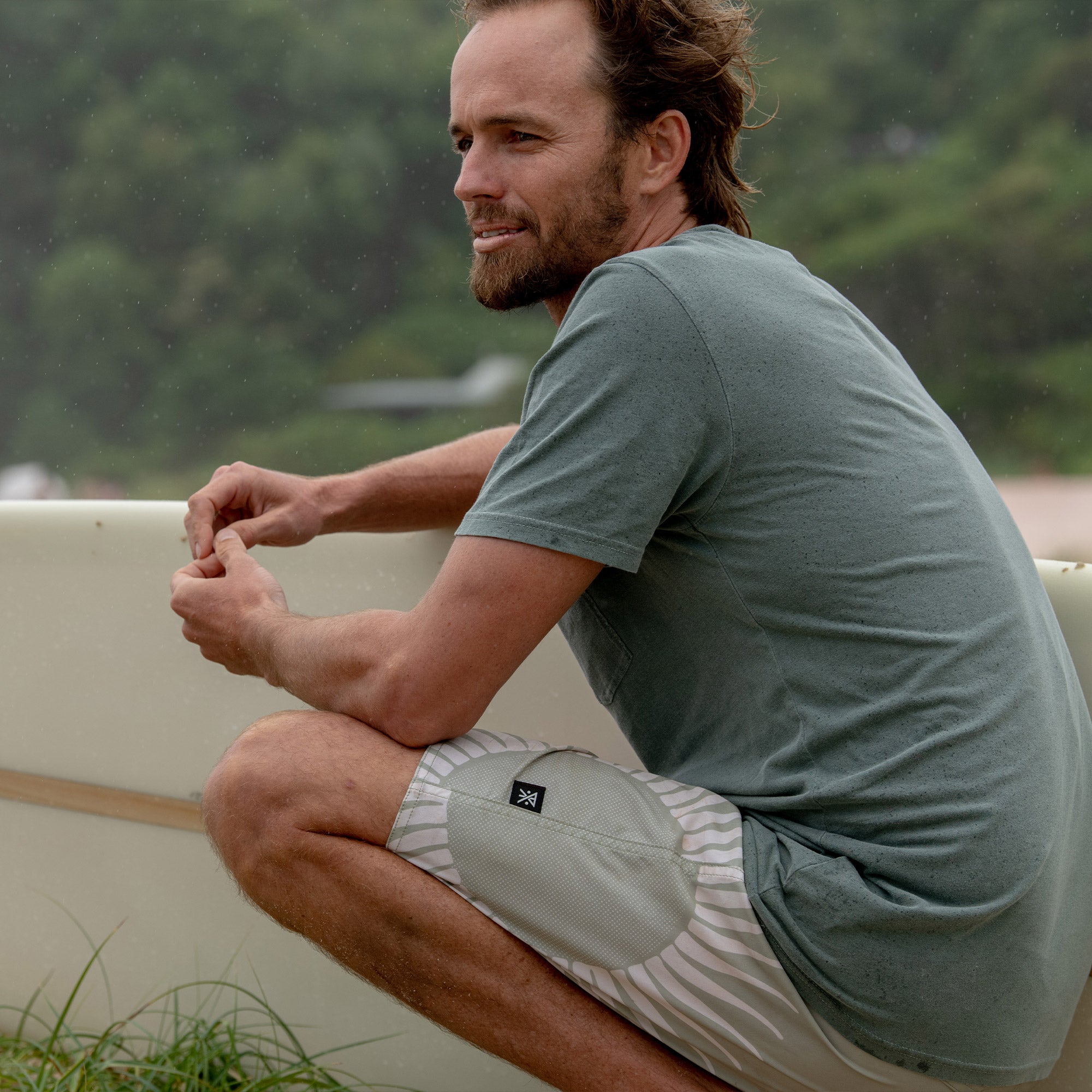 Made To Fade Short Sleeve Tee - Washed Military