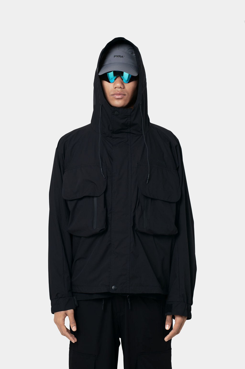 CARGO SHELL JACKET- BLACK
