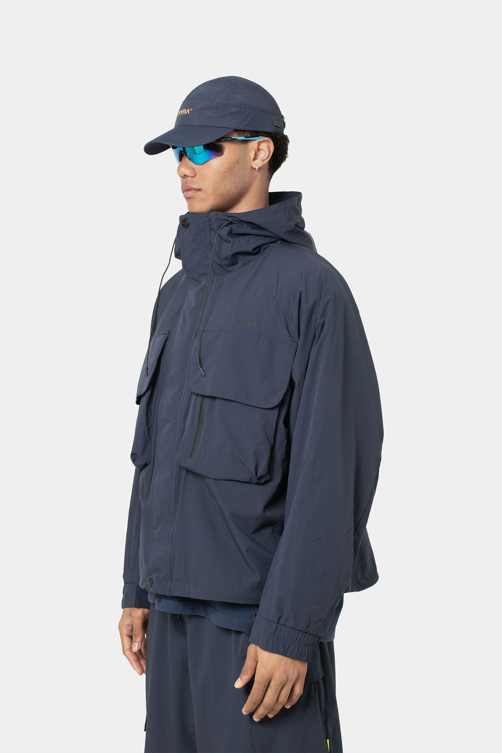 CARGO SHELL JACKET- NAVY