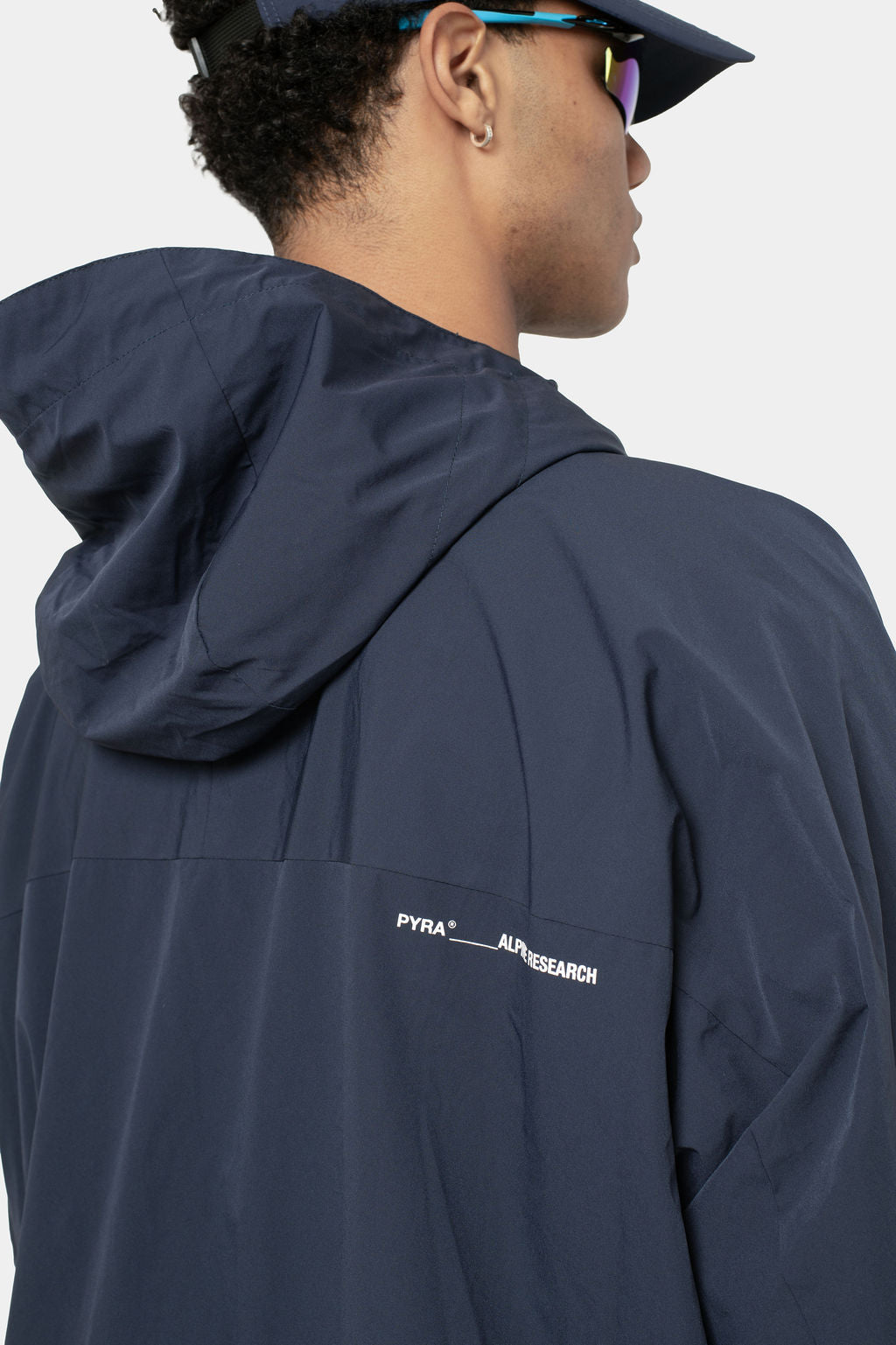 CARGO SHELL JACKET- NAVY