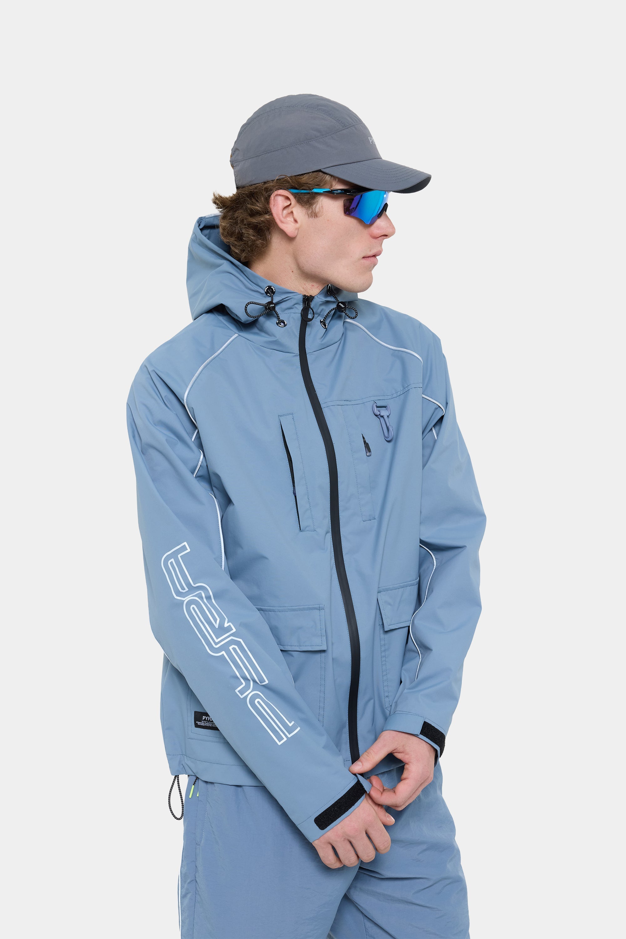 DIMENSION SHELL JACKET - STEEL