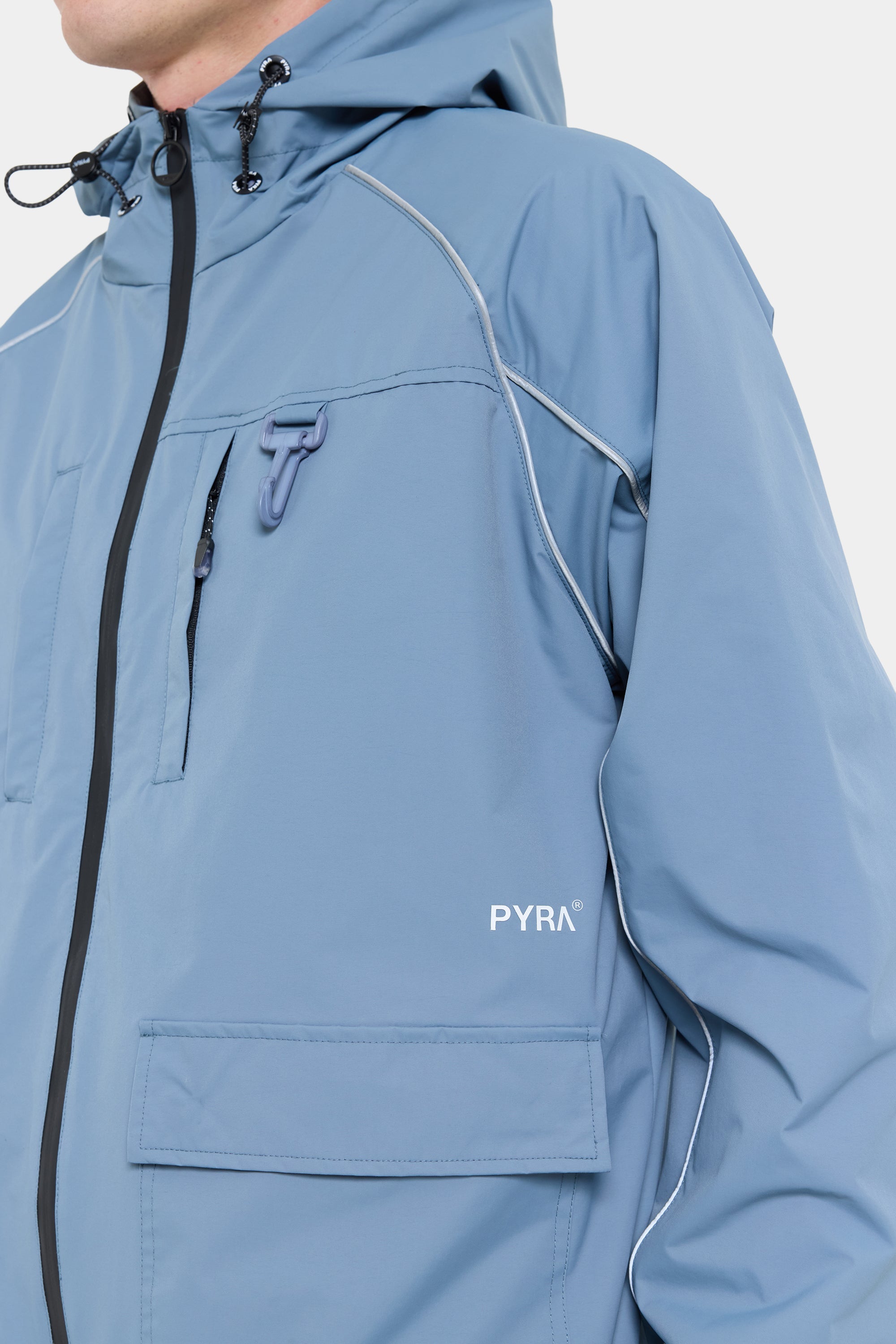 DIMENSION SHELL JACKET - STEEL