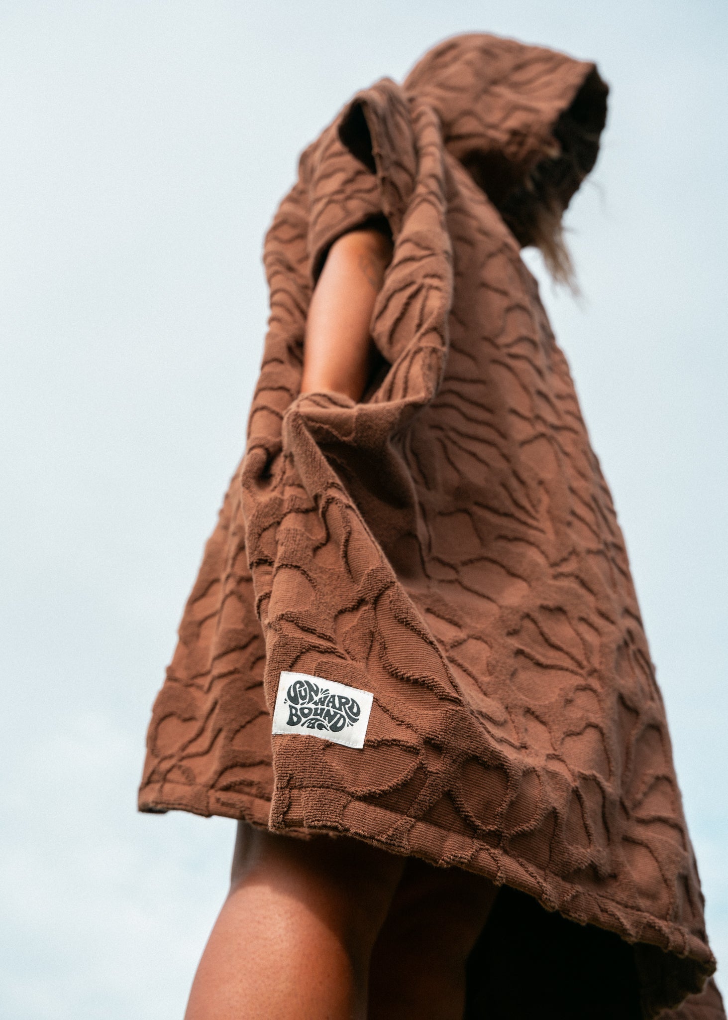 Hooded Changing Towel Cacao