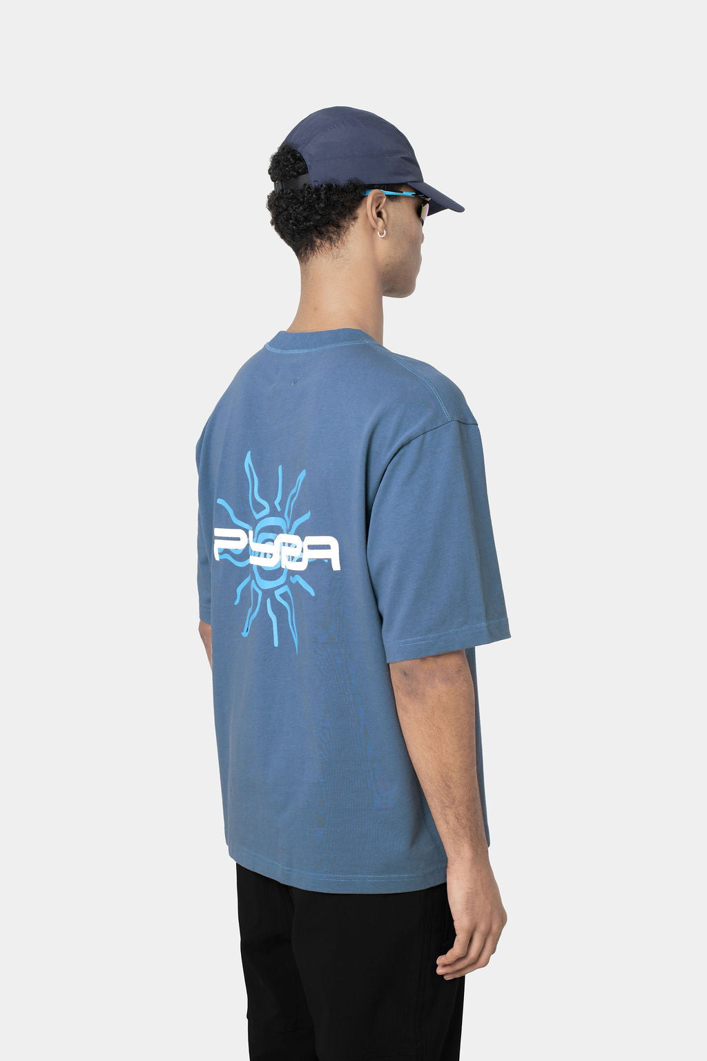LUNA BOX TEE- DEEP TEAL