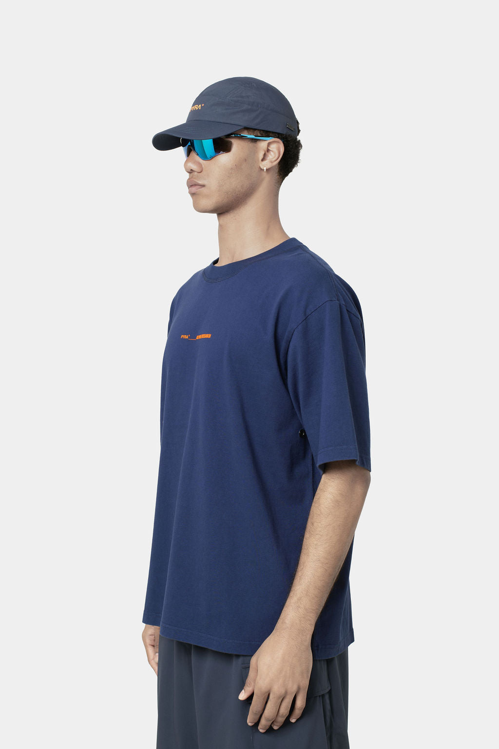 DIVISION BOX TEE - NAVY