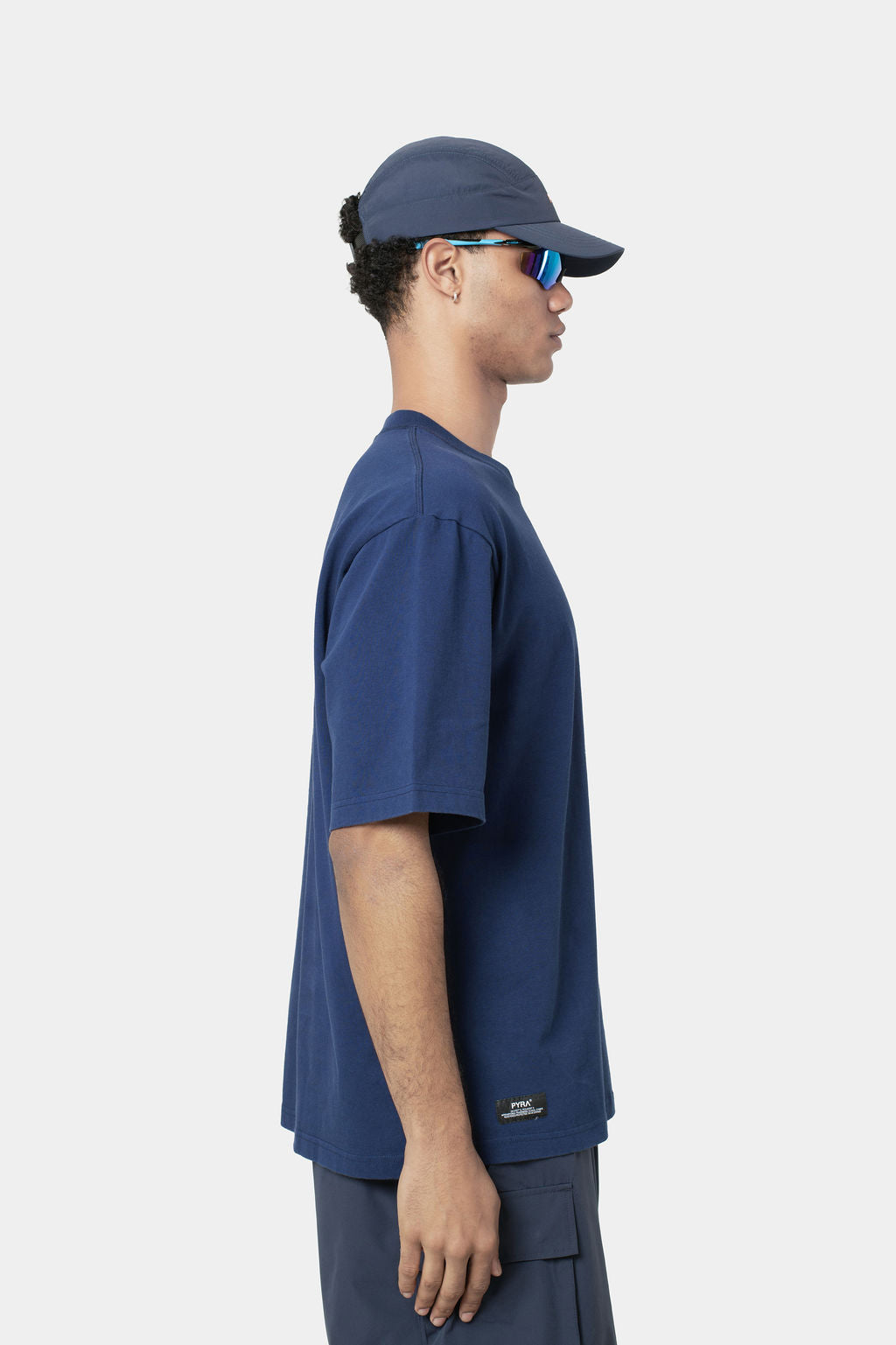 DIVISION BOX TEE - NAVY