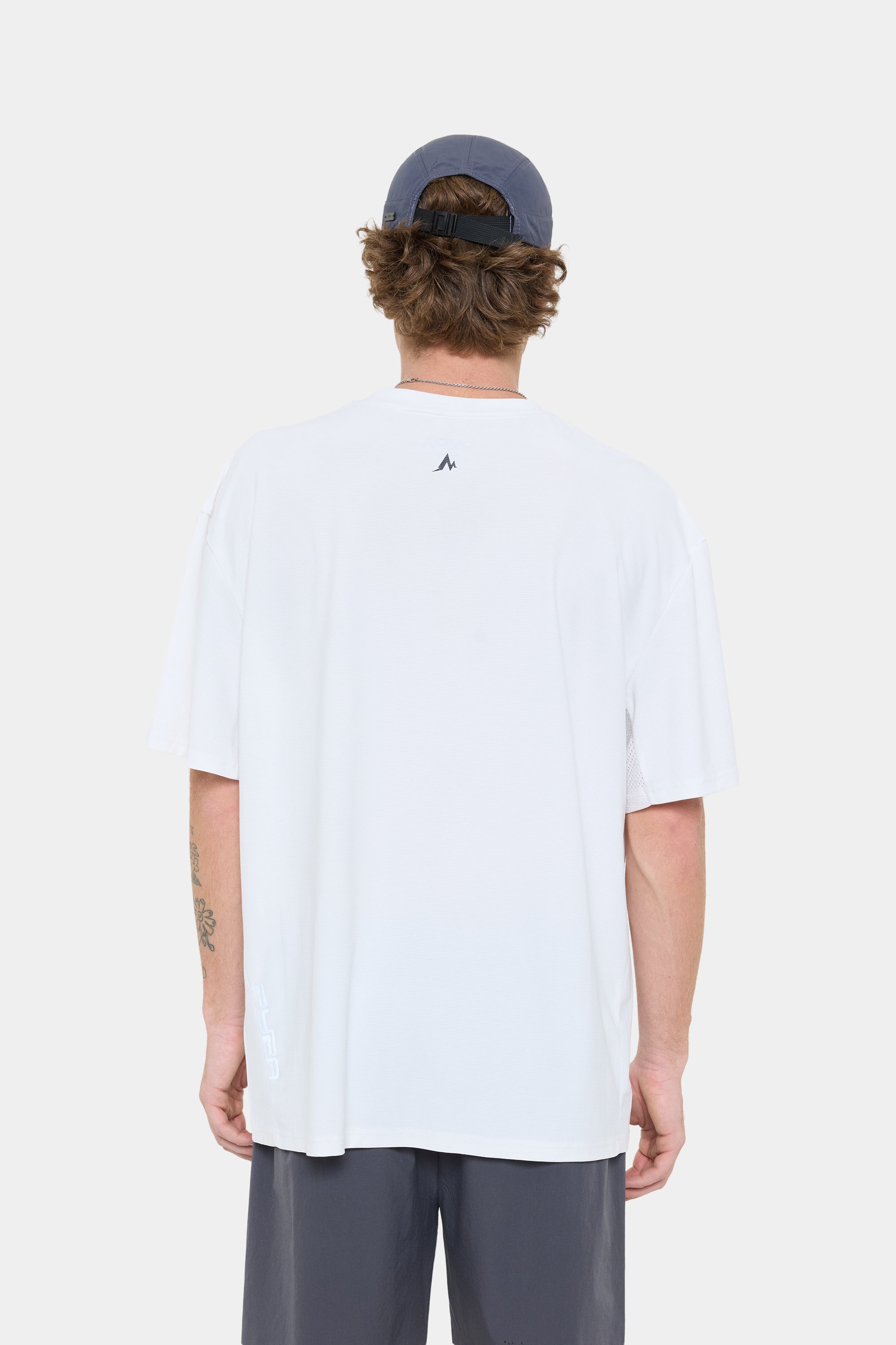DRIVE OVERSIZED TEE- WHITE
