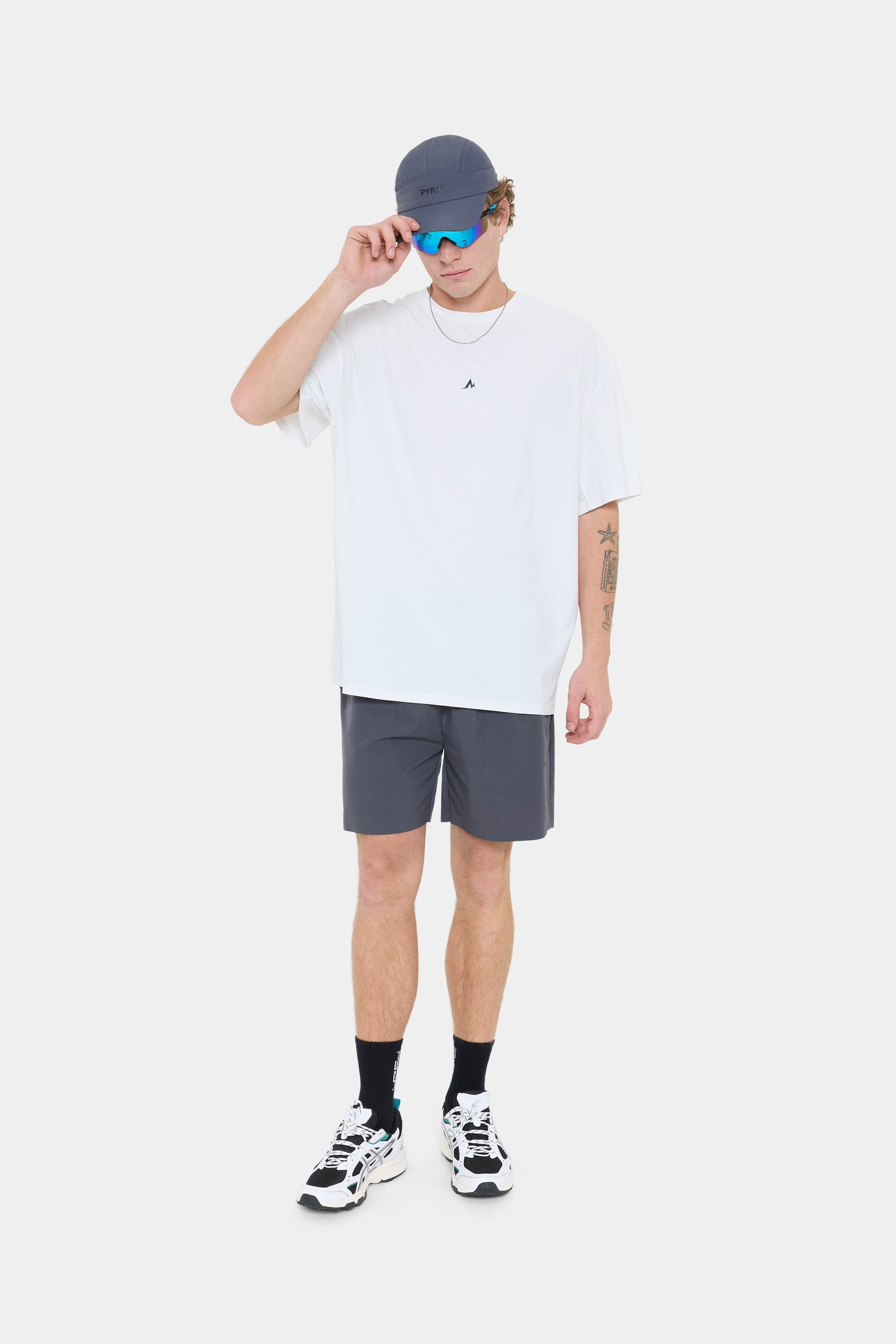 DRIVE OVERSIZED TEE- WHITE