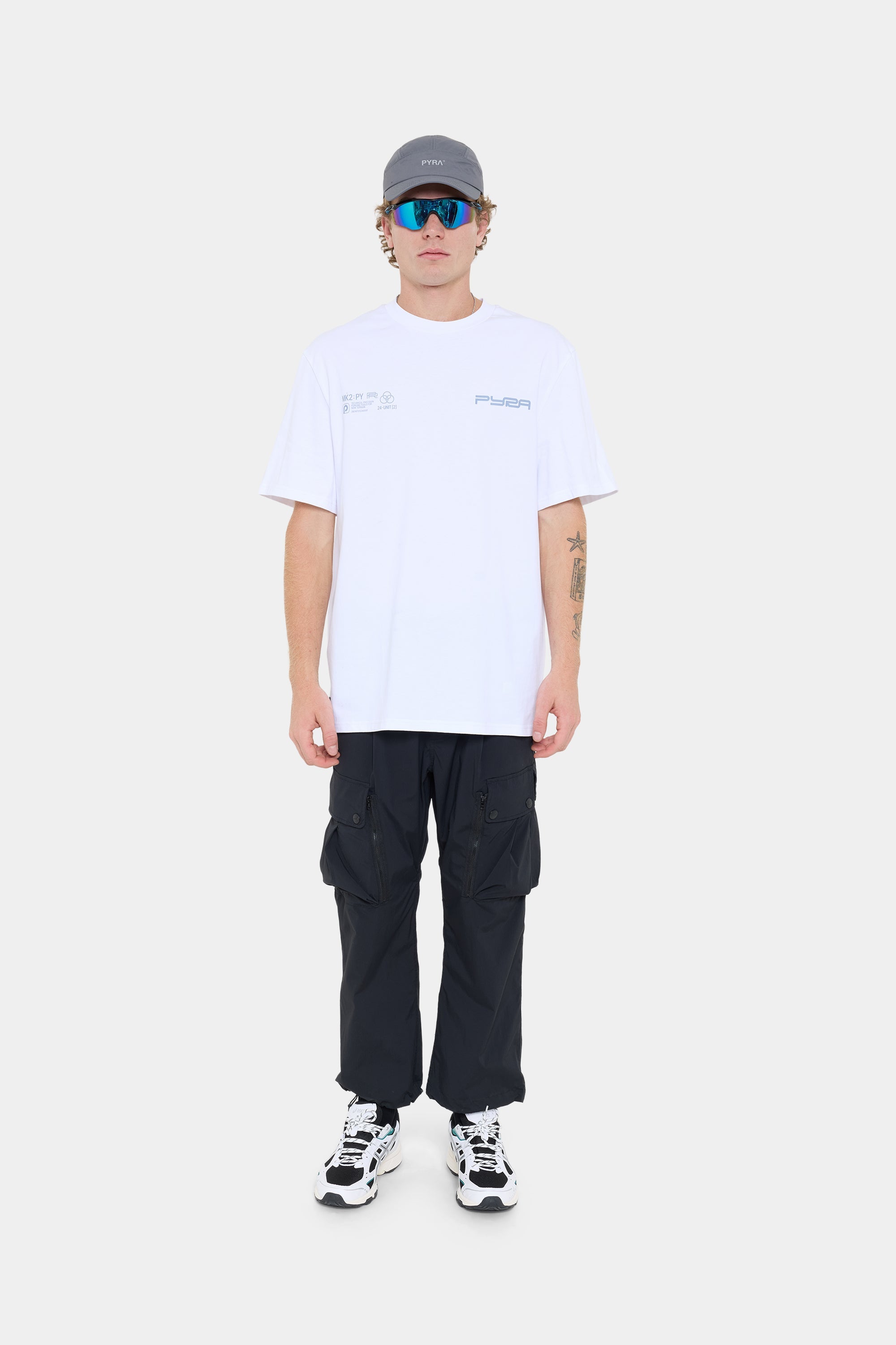 FULL SCOPE TEE- WHITE