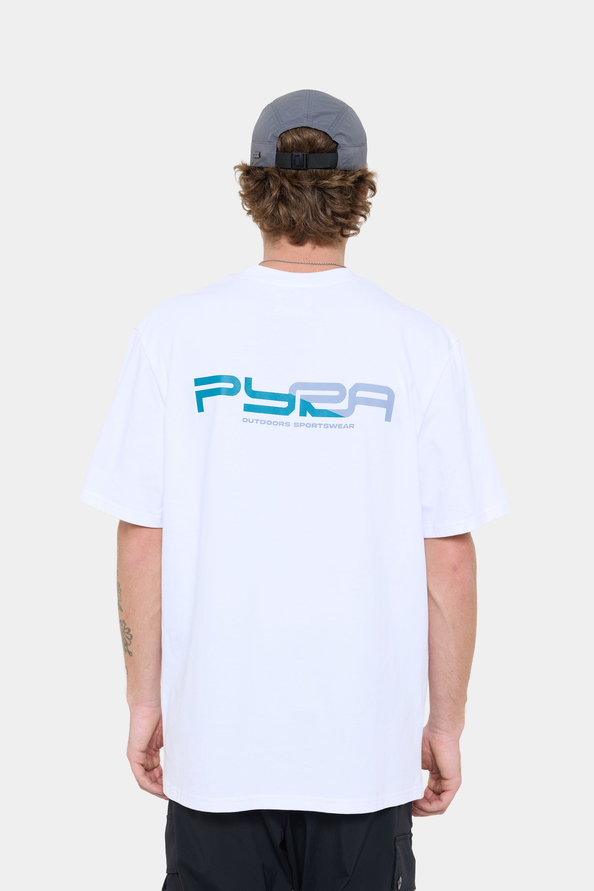FULL SCOPE TEE- WHITE