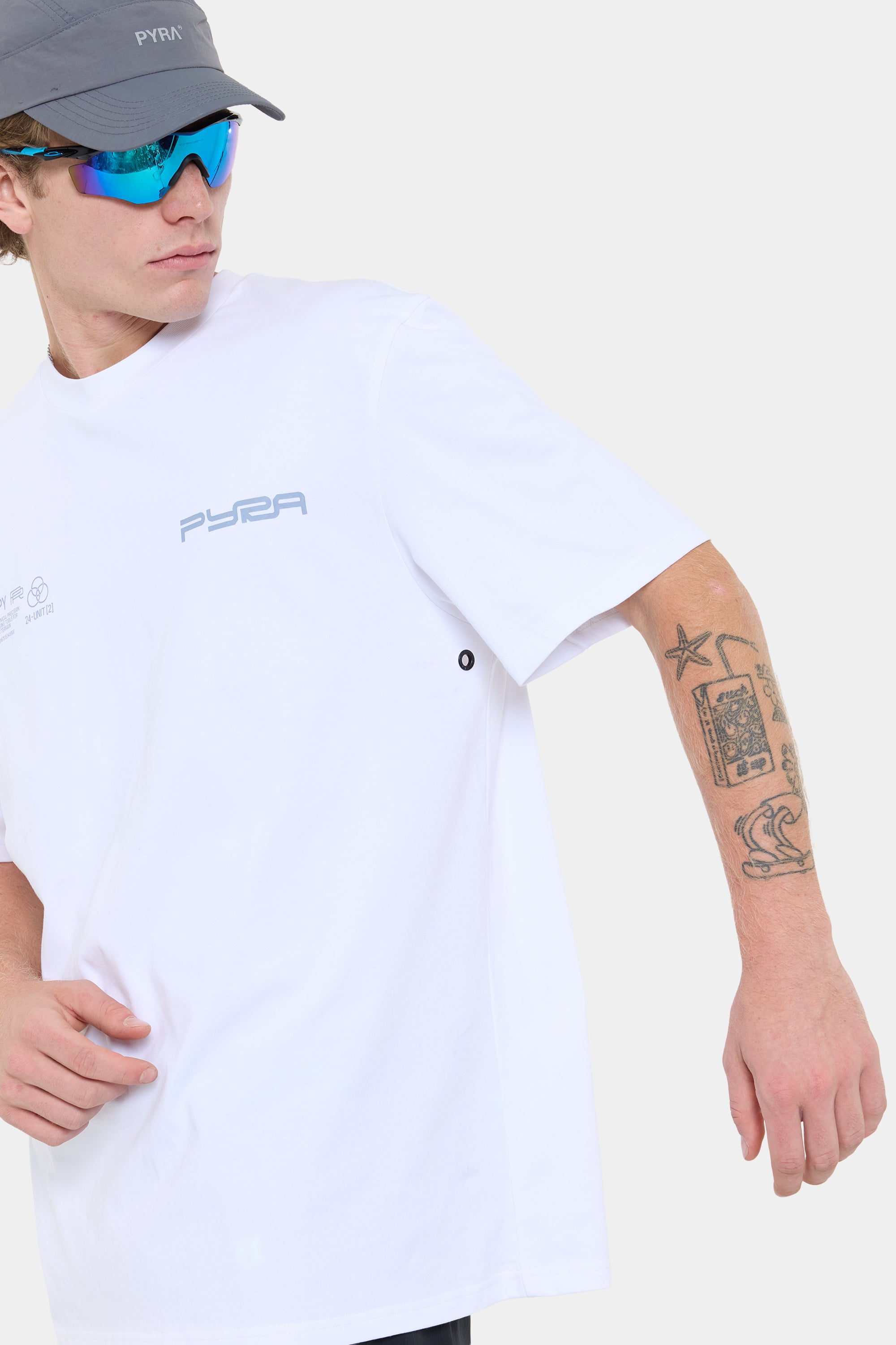 FULL SCOPE TEE- WHITE