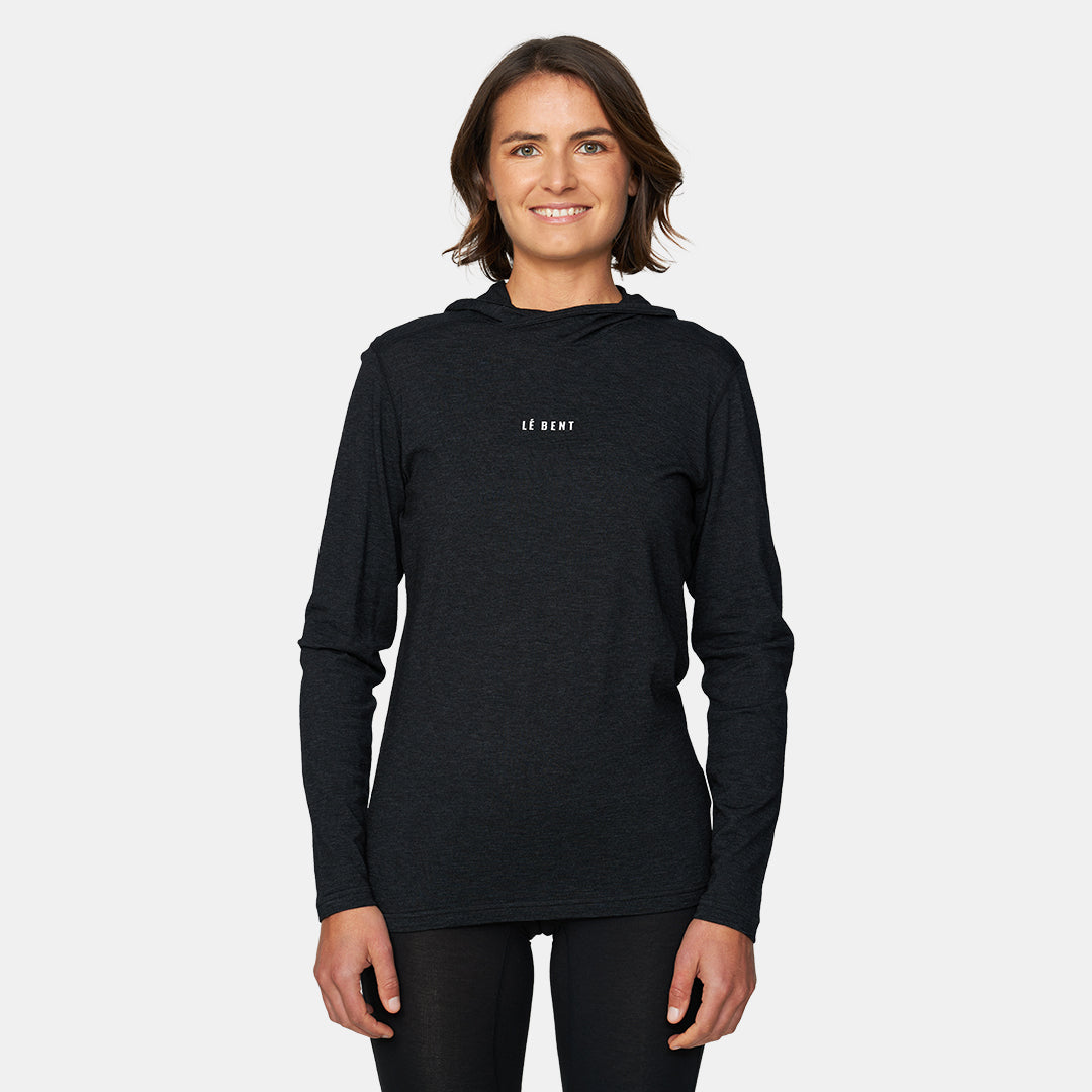 Womens Feathertop Ultralight hooded LS Tee